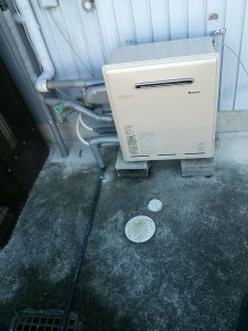 　施工後給湯器　加藤様